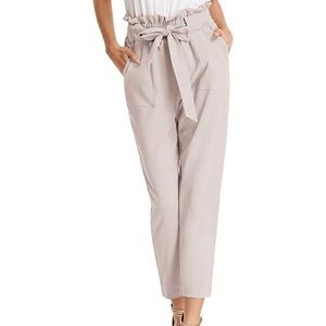 Grace Karin Lavender Blush Paper Bag Waist Pants. Casual Office Pants. Like new.